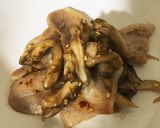 にゃんこと一緒に、豚肉と舞茸炒め作り方4写真