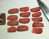 馬肉のカルパッチョ作り方3写真