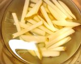 常温揚げ簡単さっくりカレーフライドポテト作り方1写真