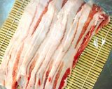 豚バラで梅しそチーズ肉巻き作り方1写真