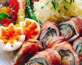 豚バラで梅しそチーズ肉巻き作り方11写真