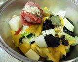 野菜たっぷり‼八丁味噌ＤＥカポナータ！作り方2写真