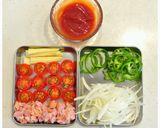 生地から手作り　簡単　アメリカンピザ♪作り方8写真