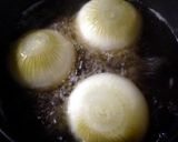 新たまねぎdeまるごとダシ煮☆肉味噌添え作り方3写真