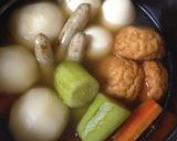 魚河岸あげとかぶと胡瓜のコンソメおでん作り方4写真