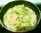 水菜とえのきの煮びたし作り方2写真