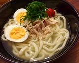 簡単♡即席♡にんにく鶏塩冷うどん♡作り方6写真