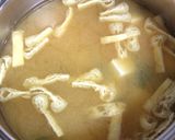 ちょっとずぼら♡鰹と昆布だしのお味噌汁★作り方10写真