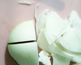 新玉ねぎで☆とろ～りフワフワ玉子スープ★作り方1写真