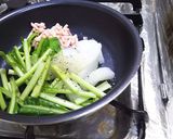 烏賊と小松菜のスパイス炒め作り方3写真