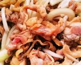 簡単かしわ肉どんぶり作り方4写真