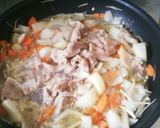 ふわ♪魚河岸あげ(R)と豚肉の他人丼作り方5写真