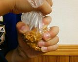チキンラーメン入り卵焼き作り方1写真