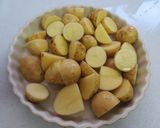 時短。ころいもの煮付け。郷土料理作り方2写真