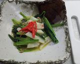 烏賊と小松菜のスパイス炒め作り方6写真