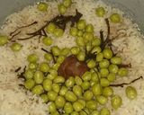 しそと梅の豆ごはん作り方4写真