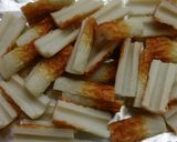 ちくわのマヨチーズ焼き作り方1写真