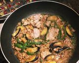 大葉みそで那須とピーマンの肉味噌炒め作り方6写真