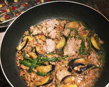 大葉みそで那須とピーマンの肉味噌炒め作り方6写真