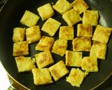 大根と油あげの焼き肉のたれでからめ焼き作り方4写真