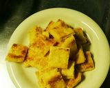 大根と油あげの焼き肉のたれでからめ焼き作り方5写真