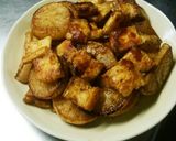 大根と油あげの焼き肉のたれでからめ焼き作り方10写真