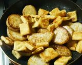大根と油あげの焼き肉のたれでからめ焼き作り方9写真