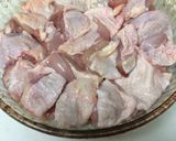 鶏もも肉のレンジ煮作り方1写真