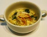 餃子のわかめ卵スープ作り方3写真