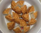 簡単!魚河岸あげのミートソースチーズ作り方2写真