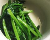 レンジで１分！ほうれん草と卵のココット作り方1写真