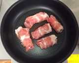 ズッキーニの豚肉巻き作り方3写真