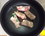 ズッキーニの豚肉巻き作り方4写真