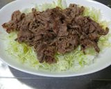 ☆極うま塩だれ焼肉丼☆作り方13写真