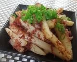 新ジャガイモとコンビーフのきんぴら作り方5写真