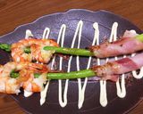 斬新な！丸々アスパラえびベーコン♪作り方9写真
