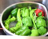 夏の常備食、我家の揚げ浸し。作り方1写真