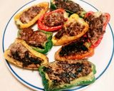 ❤簡単カラフルピーマンの肉詰め❤作り方5写真