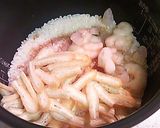 エビの炊き込みアトノセ・しらすご飯作り方1写真