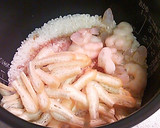 エビの炊き込みアトノセ・しらすご飯作り方1写真