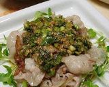 豚バラに、甘酢ネギ胡麻だれ。作り方5写真
