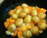 新じゃがと鶏皮で不飽和脂肪酸とコラーゲン作り方6写真