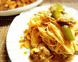 新玉ねぎと豚玉のピリ辛生姜焼き作り方10写真
