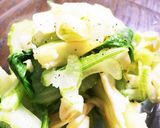 ☆セロリとイカ燻製のトスサラダ☆作り方4写真