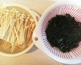 ■超簡単 『わかめとえのきのスープ』講座作り方2写真