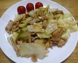 豚とキャベツのカレー炒め作り方4写真
