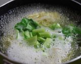 サッポロ一番海鮮ゼロでがっつりラーメン丼作り方3写真