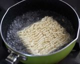 サッポロ一番バジルトマトのオムらーめん作り方5写真