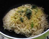 サッポロ一番バジルトマトのオムらーめん作り方6写真