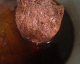 コンビーフの醤油煮作り方1写真